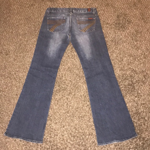 7 for all mankind Dojo Jeans Size 31 Inseam 31 In - Picture 7 of 8